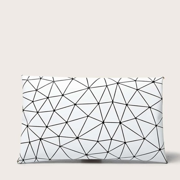 Geometric Graphic Clutch Bag - Picture 2 of 3